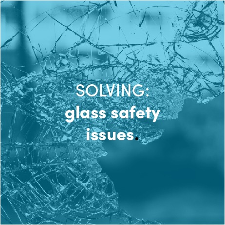 glass safety window film