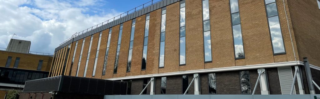 Security window film for high security building