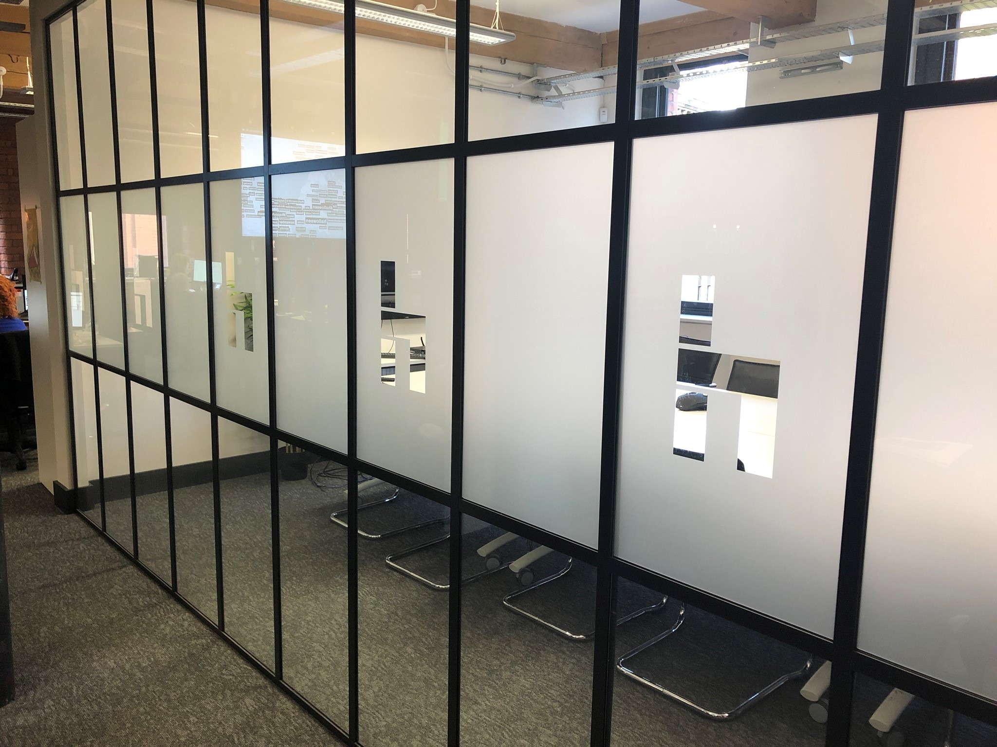 Glass manifestation for the office