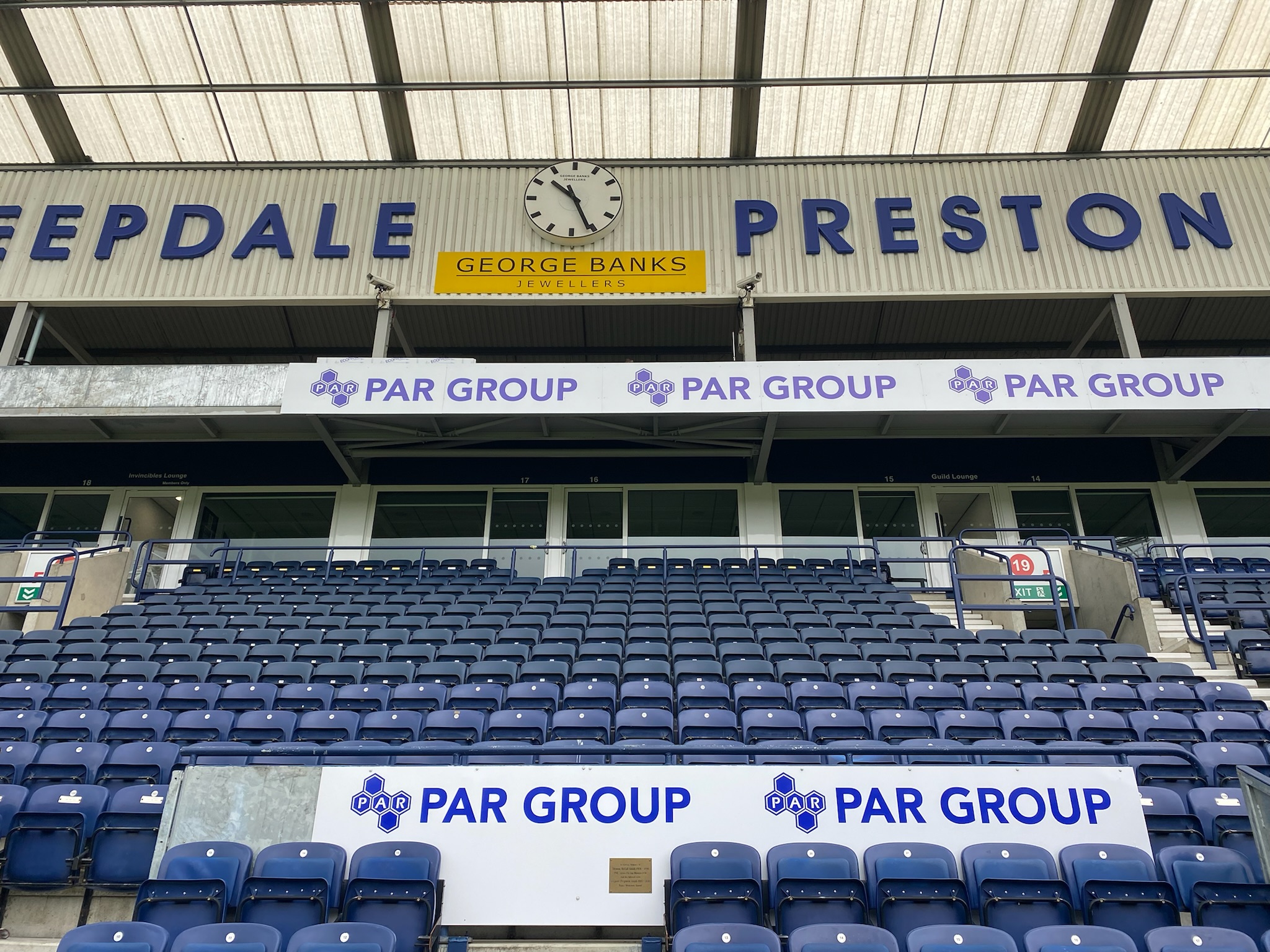 PAR Group signs at preston north end football club