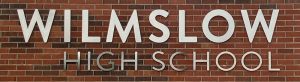 school signs for wilmslow high school